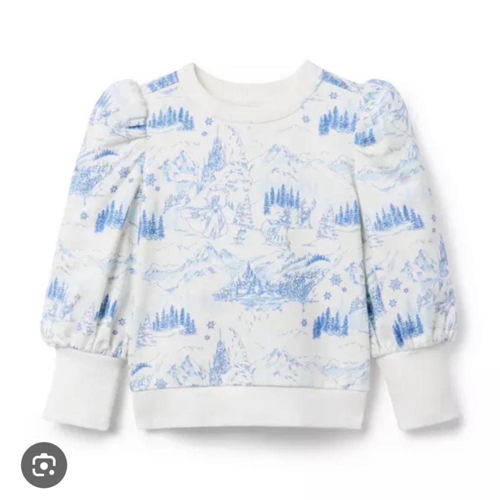Janie and Jack x Disney Frozen Baby Sweatshirt, 18-24 months